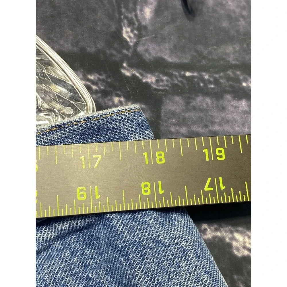 LL‎ Bean Original Fit Relaxed Jeans Women 20 Pet Blue Denim High Rise Straight